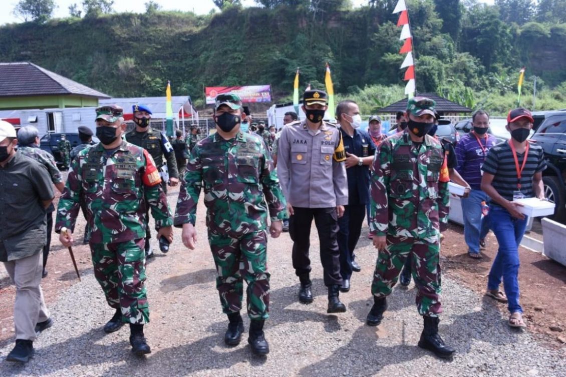 Aster Panglima TNI Turun Gunung, Pimpin Serbuan Teritorial di Cidahu Kuningan