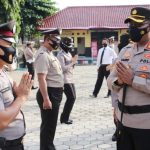 HUT Bhayangkara, 29 Personel Polres Pekalongan Naik Pangkat