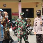 Kapolres Cirebon Kota Hadiri Gerai Vaksin Presisi TNI-POLRI di Desa Grogol Gunung Jati