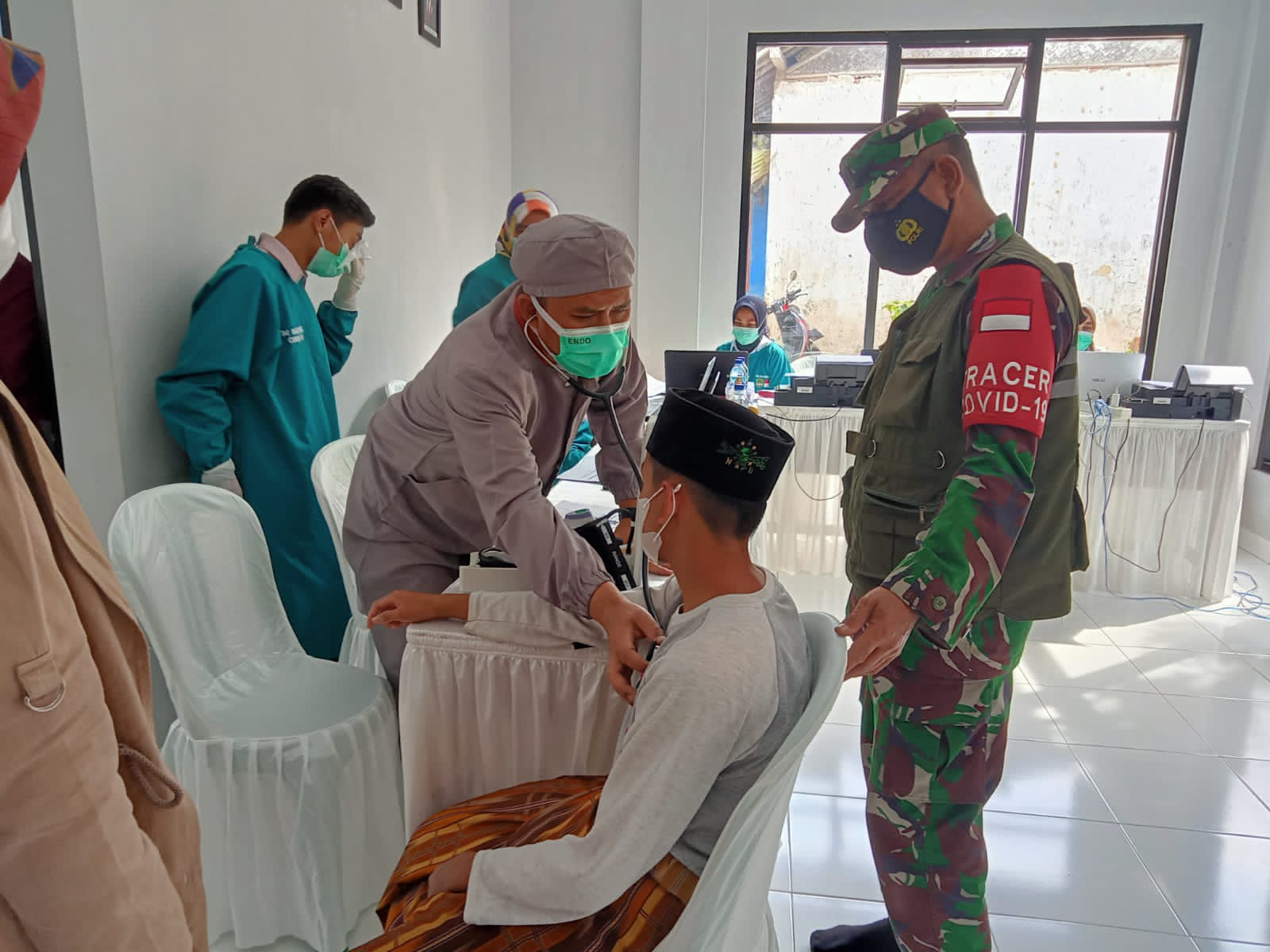 Gerai Vaksinasi Terus Digencarkan TNI Kodim 0617/Majalengka