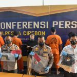 Polresta Cirebon Ungkap Tiga Kasus Tindak Pidana, 6 Tersangka Diamankan