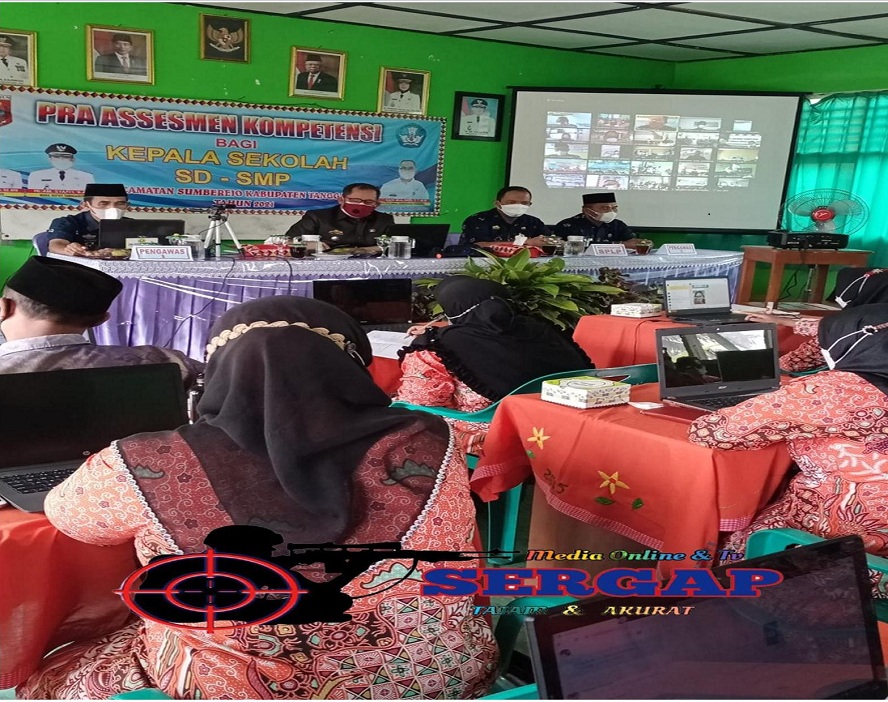 Wabup Tanggamus AM. Syafi'i, Hadiri Pra Asesmen Bagi Kepala Satuan Pendidikan Jenjang SD dan SMP Se Kabupaten Tanggamus