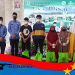 Wabup Kuningan H. M Ridho Suganda, SH., M. Si. Membuka Kegiatan Isra Mi’raj Nabi Muhammad Saw Tahun 1443 Hijriyah Ditandai Penyerahan Santunan Anak yatim-piatu