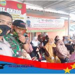 Bhabinkamtibmas dan Babinsa Kompak Pantau Kegiatan Vaksinasi Booster di 3 Desa di Kecamatan Pagerageung