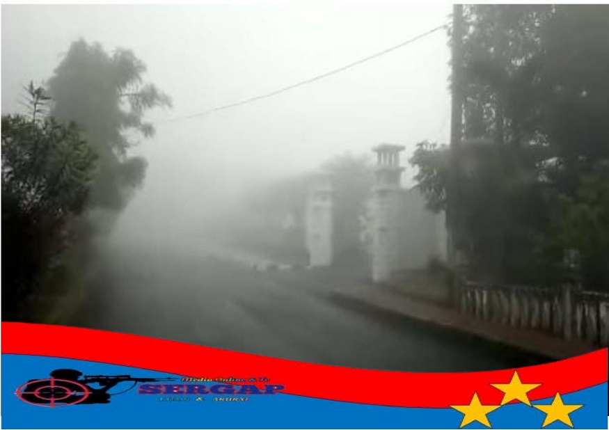 Kabut Pekat Menyelimuti Wilayah Kabupaten Kuningan