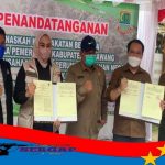 Tingkatkan Pemanfaatan Hutan, Pemkab Karawang Dengan Perum Perhutani KPH Purwakarta Lakukan Penandatanganan Naskah Kesepakatan Bersama