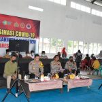 Kapolresta Cirebon Hadiri Zoom Meeting Vaksinasi Serentak Bersama Kapolda Jabar