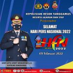 Kapolres Tanggamus : Selamat HPN ke 76, Semoga Pers Semakin Profesional