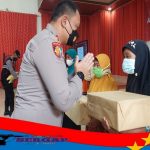 Gelar Vaksinasi Massal, Polres Tanggamus Bagikan Minyak Goreng dan Beras