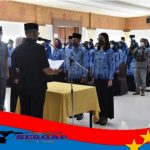 Sebanyak 164 CPNS Diangkat Dan Di Sumpah Menjadi PNS Oleh Bupati Kuningan H. Acep Purnama, SH.,MH