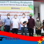 Pemkab Kuningan Bersama Pengadilan Tinggi Bandung, Menggelar Bakti Sosial Operasi Katarak Gratis Di RSUD Linggajati