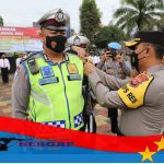 Apel Gelar Pasukan Operasi Keselamatan Lodaya 2022 Tingkat Polres Tasikmalaya Kota, Jelang Hari Raya Idul Fitri 1443 Hijriyah.