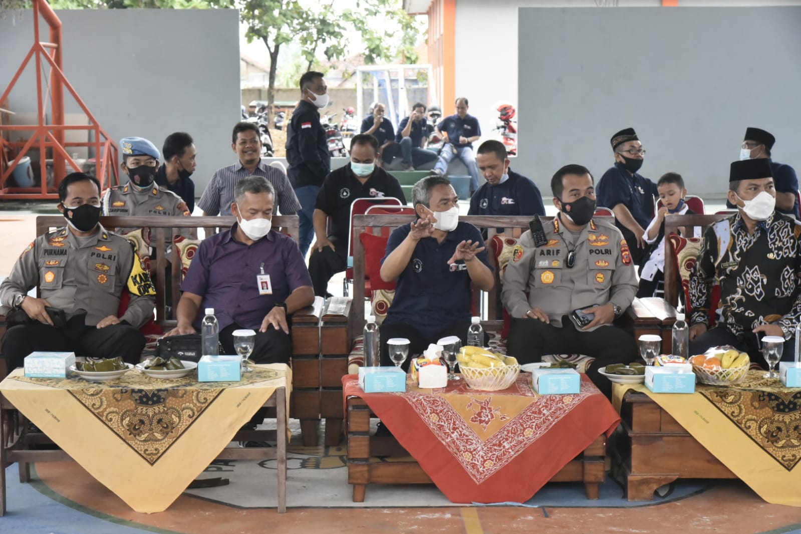 Polresta Cirebon Laksanakan Gebyar Vaksinasi di SMAN 1 Palimanan