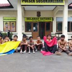 Polsek Susukan Lebak Amankan 10 Pelajar Diduga Hendak Tawuran