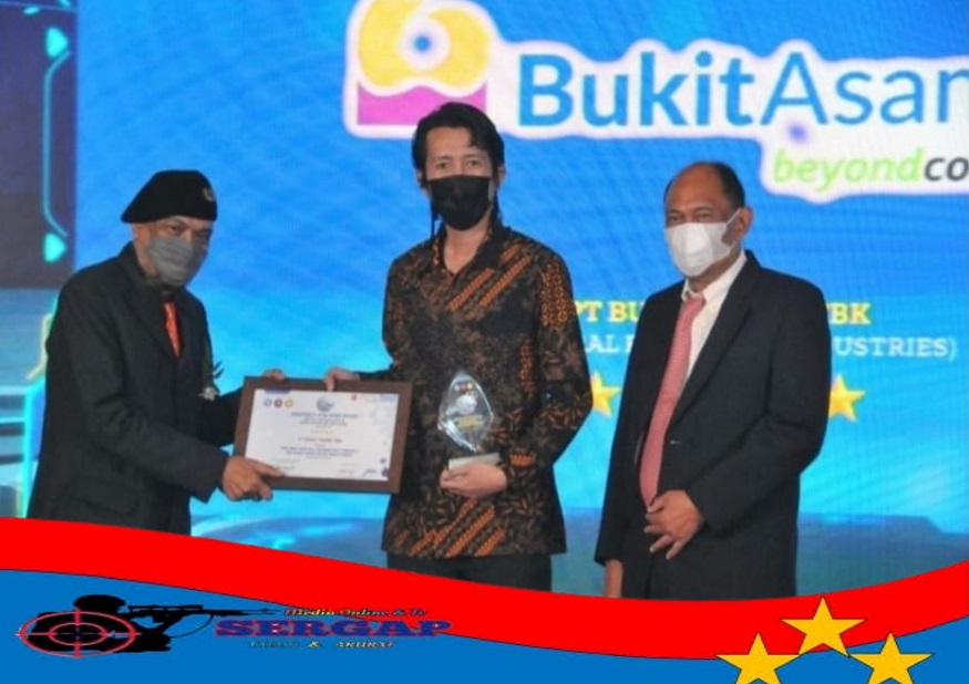 Tiga Penghargaan Bergensi  Digitech Award 2022  di Terima PT Bukit Asam Persero Tbk