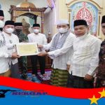 Safari Ramadhan, Walikota Sungai Penuh Ahmadi Zubir & Wakilnya Alvia Santoni Jum'atan di Masjid Baitun, nur