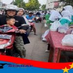 SMP 1 Cidahu Kabupaten Kuningan Menggelar Bukber dan Bagi Takjil on the Street (BuBos 6)