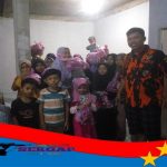 Pengurus Anak cabang (PAC) pemuda Pancasila kecamatan Cisata mengelar acara buka bersama dan santunan Anak yatim.