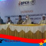 BPKH Gelar Sosialisasi Pengelolaan Pengawasan Keuangan Haji dan Sosialisasi BPIH 1443 H