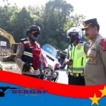 Jalur Cireki Tomo Kembali Alami Penurunan Polres Sumedang Lakukan Pengalihan Arus