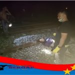 Polsek Rajapolah dan Piiket Siaga Polres Tasik Kota Evakuasi Pria Tewas, Diduga Tertemper Kereta