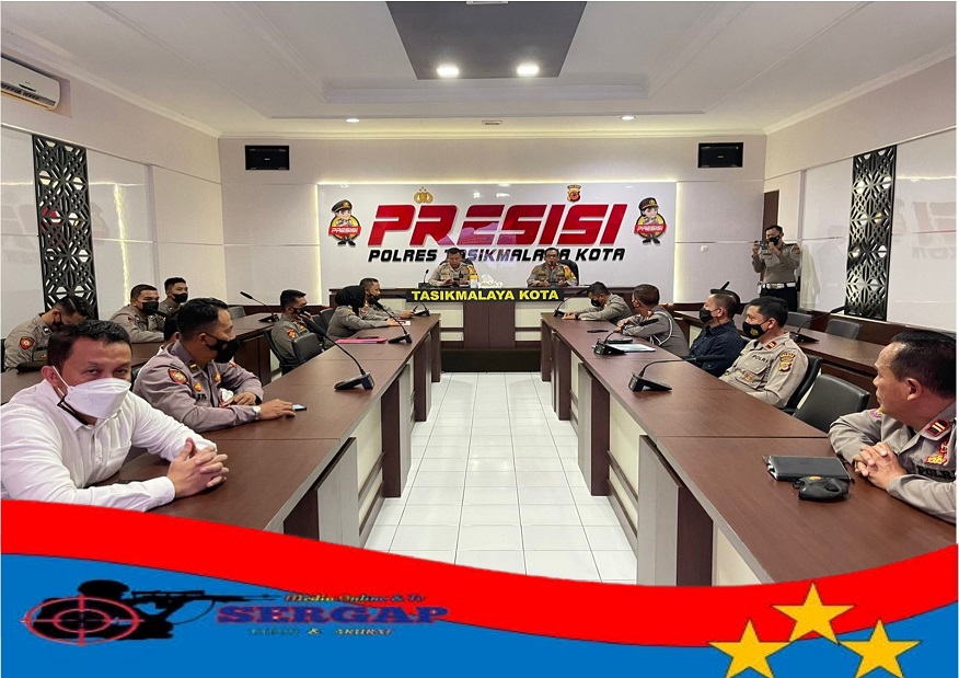 Jelang Idul Fitri, Polres Tasikmalaya Kota Gelar Lat Pra Ops Pekat Lodaya 2022