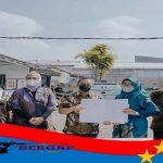 Penyerahan Penyaluran Dana CSR Bank BJB dan JNE Melalui Pemkab Karawang