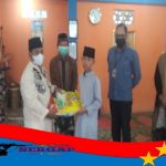 SKK Migas, Medco E dan P dan PWI Muara Enim Distribusikan Sembako Bagi Anak Yatim Piatu