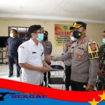 Ikuti Vaksinasi Serentak, Kapolres Tasik Kota Zoom MeetingnBersama Irwasum Polri