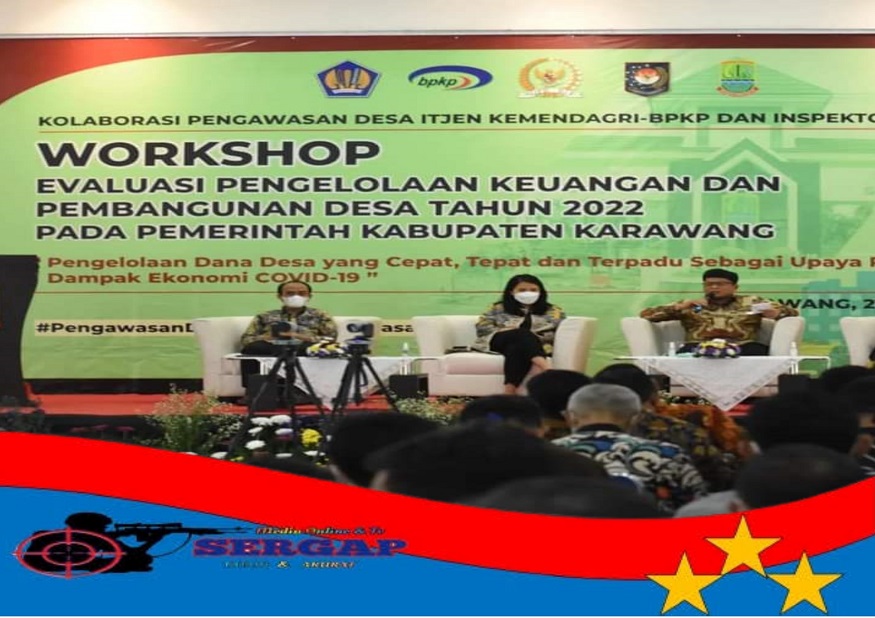 Pemkab Karawang Gelar Workshop Evaluasi Pengelolaan Keuangan dan Pembangunan Desa 2022