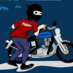 Motor Beat Milik Warga Sumber Raib di Masjid