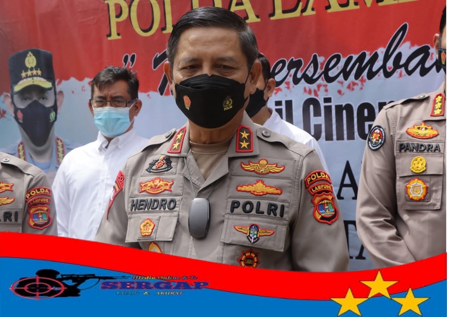 Kapolda Lampung : Bagi Warga Lampung Yang Melawan Begal Saya Beri Penghargaan