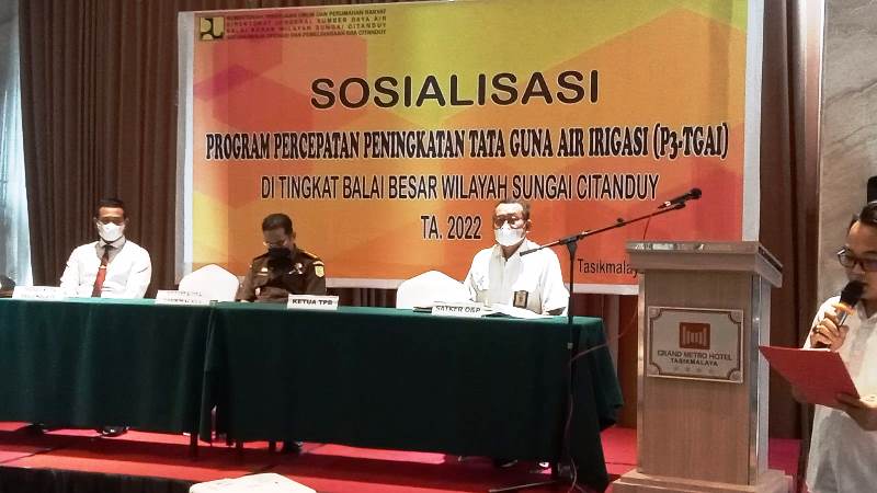 Sosialisasi P3-TGAI Tingkat Balai Besar Sungai Wilayah Citanduy Tahun 2022