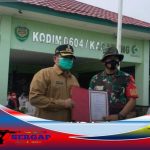 Forkopimda Kabupaten Karawang Resmikan Pembukaan Program TMMD 2022