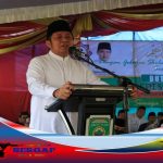 PLH Bupati Muara Enim Kurniawan, AP.M.Si. Hadiri Gebyar Sholawat Nariyah ke-7 di Desa Air Asam