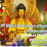 Selamat Hari Raya Waisak 2566 BE Kepada Umat Budha