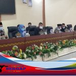 Rapat Paripurna Agenda Persetujuan DPRD Tanggamus atas LKPJ Bupati Tanggamus Tahun Anggaran 2021