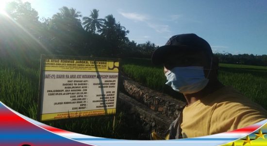 Guna Cegah Penyimpangan Anggaran, TPM P3-TGAI Rahayu Tani Desa Sumurlaban Dipinta Warga Sekitar Turun Cek Pelaksanaan