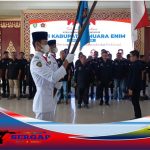 Pelantikan PWI Muara Enim, Plh Bupati Rangkul Media Jadi Mitra Pembangunan Daerah