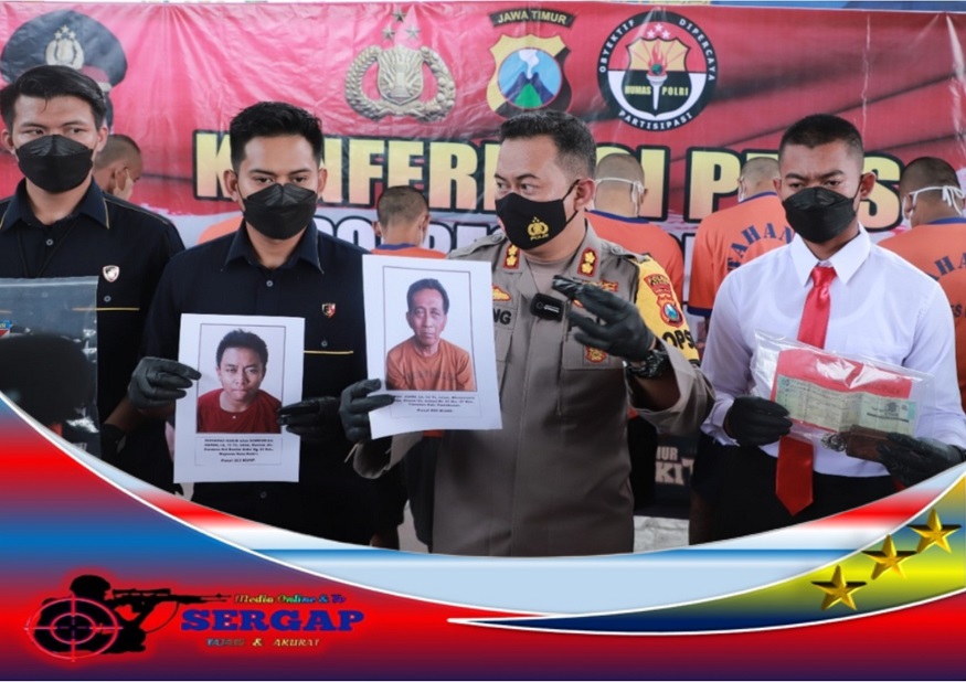 Satreskrim Polres Kediri Ungkap Kasus Pencurian 5 Unit Mobil