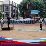 Kapolsek Indihiang Jadi Pembina Upacara Memperingati Hari Lahir Pancasila ke 77 dan Deklarasi Penolakan Aksi Geng Motor di Kampus SMAN 2 Kota Tasikmalaya