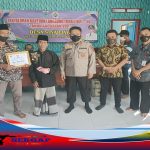 Kapolsek Mandalawangi Polres Pandeglang Hadiri Penyaluran BLT Desa Sinarjaya Tahun Anggaran 2022