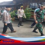 Kapolres Tasikmalaya Kota Hadiri Kunjungan Pangdam III Siliwangi di Wilayah Pagerageung