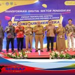 Bupati Kuningan H. Acep Purnama, SH.,MH hadir dan membuka kegiatan Transformasi  Digital Sektor Pendidikan “Kurikulum Merdeka