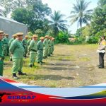 Bhabinkamtibmas Desa Batulawang Polsek Pataruman Polres Banjar Laksanakan Pembinaan Linmas