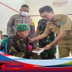 Penyerahan BLT DD Desa Sukamukti Dengan Pengawasan Kecamatan Dikawal Bhabinkamtibmas