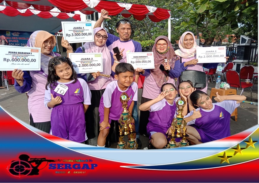 Hari Pertama Lomba O2SN SD Tingkat Kabupaten , Kontingan Kecamatan Kotabaru Berhasil Juari 1 Lomba Seni Tari dan Juara 2 lomba Pantomin