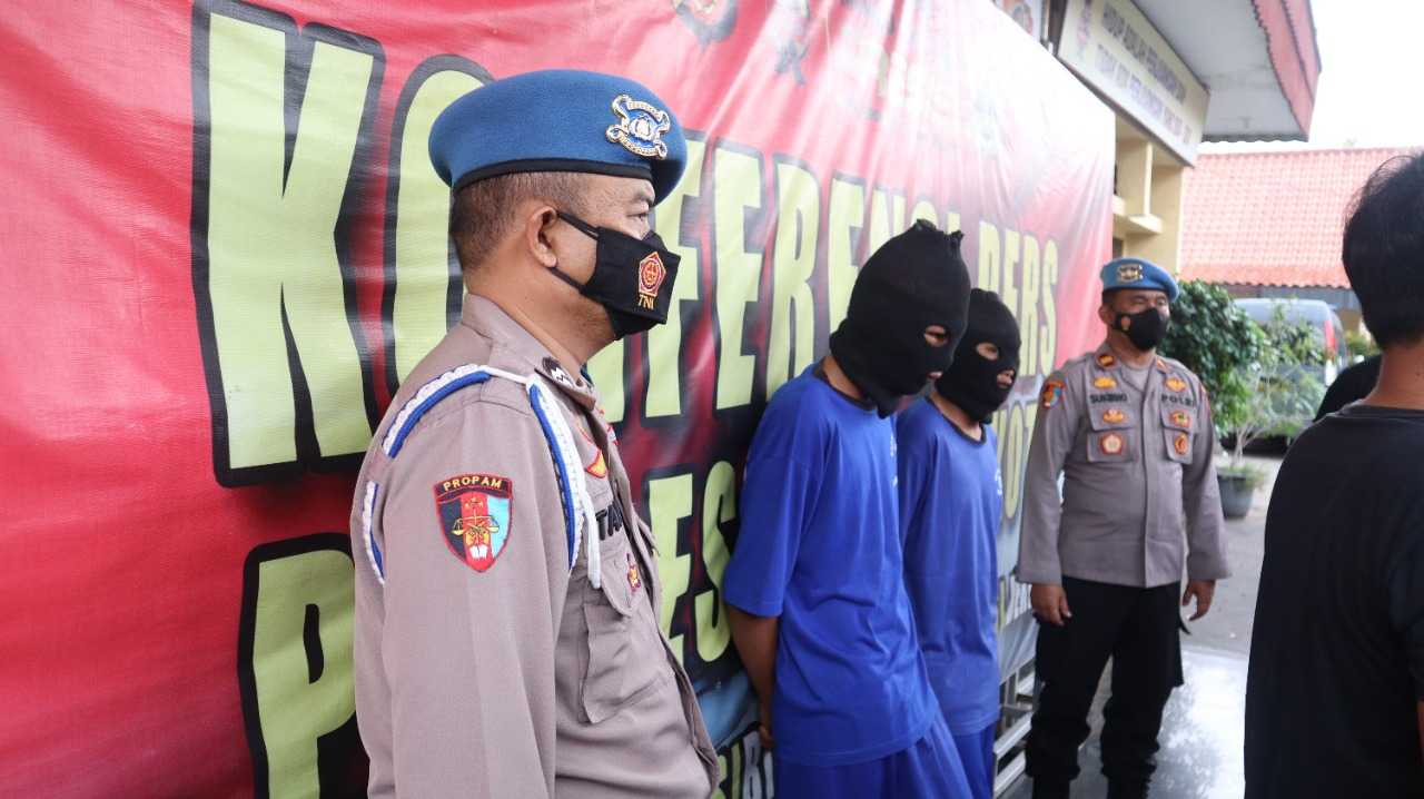 Kabur ke Jambi, Pelaku Pembacokan Berhasil Diringkus Sat Reskrim Polres Ciko