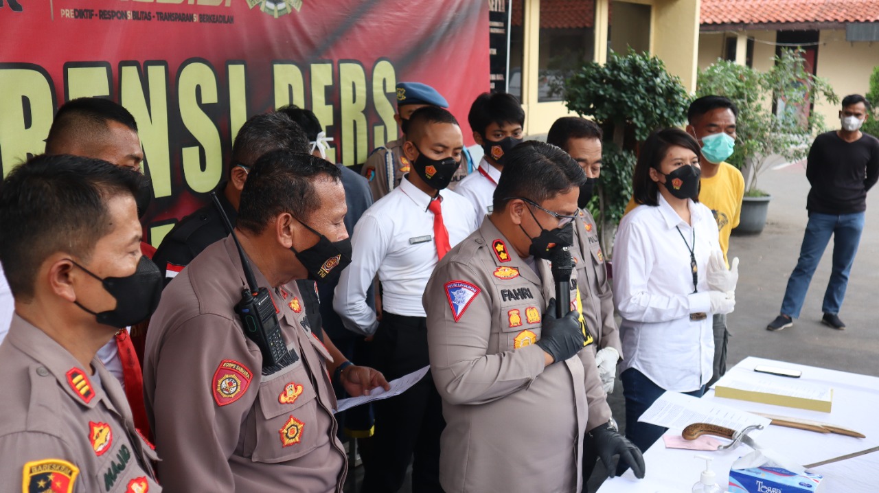 Polres Cirebon Kota Ungkap Dua Kasus Kriminal