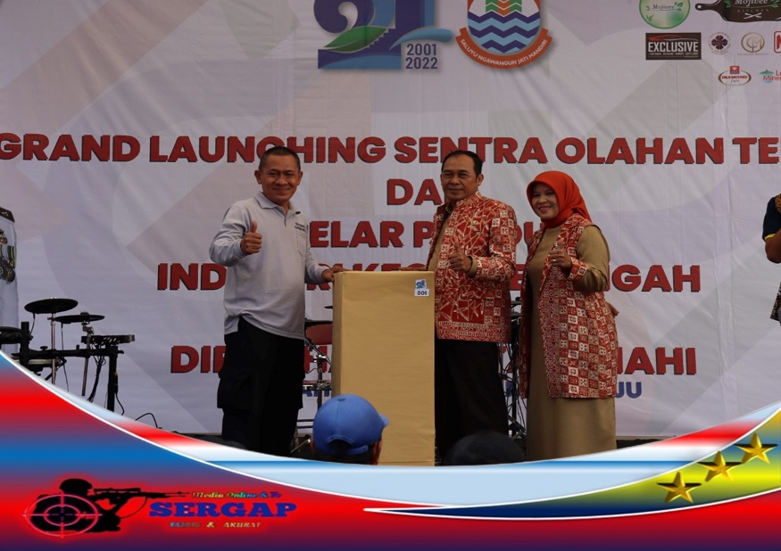 Dorong Masyarakat Cinta Produk Dalam Negeri, Pemkot Cimahi Launching Sentra IKM Produk Olahan Tempe